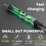 Mini Electric Screwdriver Set, 68 in 1 Electric Precision Screwdriver Set with 64 Magnetic Bits, Small Electric Repair Tool Kit for Electronics, Computer, Laptops, Phone, PC, Game Console