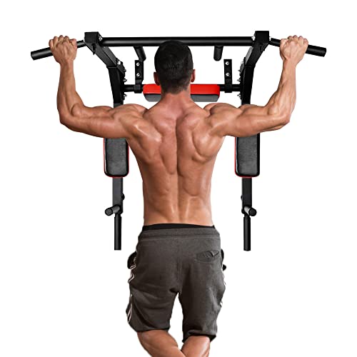 STARBRILLIANT Multi-functional Wall Mounted Pull Up Bar Fitness