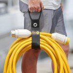 Easy-Carry Wrap-It Storage Straps - 22” (2-Pack) Black – with Grommet