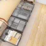 eShelf Under Bed Storage with Wheels, 4 Pack 27Gal Stackable Under Bed Storage Containers, Foldable Organizer Storage Bins with Lids, Collapsible Storage Drawers for Clothes, Bed Sheets, Shoes, Books