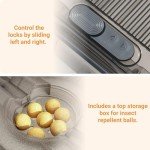 eShelf Under Bed Storage with Wheels, 4 Pack 27Gal Stackable Under Bed Storage Containers, Foldable Organizer Storage Bins with Lids, Collapsible Storage Drawers for Clothes, Bed Sheets, Shoes, Books