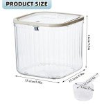 100 OZ Laundry Pod Container Laundry Powder Container Laundry Pod Holder For Laundry Beads Dishwasher Pod Laundry Dispenser Laundry Room Organization Storage with Sealed and Pop-Up Lids (White)