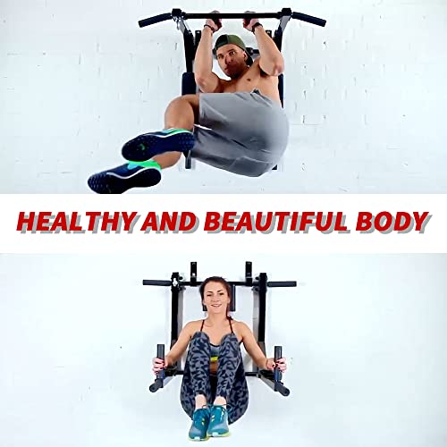 Heavy Duty Wall Mounted Pull Up Bar