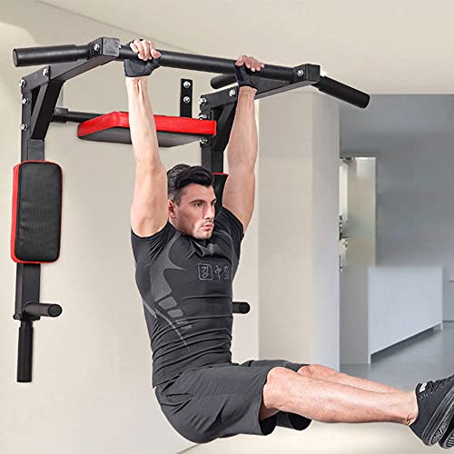 STARBRILLIANT Multi-functional Wall Mounted Pull Up Bar Fitness