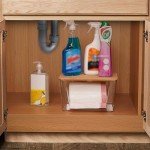 Citylife 2-Pack Extra Large Trash Bag Holder with Bamboo Top and Handles Under Sink Garbage Bag Dispenser Storage for Home, Kitchen, Laundry Room Organization