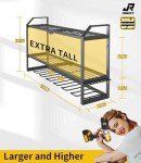 JOIRACK Power Tool Organizer Wall Mount,7 Drill Holders Wall Mount,Garage Tool Organizers, Power Tool Storage Rack,Cordless Drill Organizer for Husband Men's Gifts