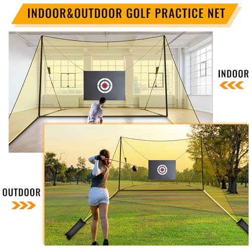 Heavy Duty Golf Hitting Net for Backyard or Garage
