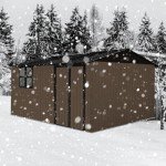 Ball & Cast 10x12 FT Outdoor Storage Shed,Metal Aluminum Waterproof Tool Sheds with Window,Heavy-Duty Sheds Unit w/Door and Vents,for Storing Bicycles,Lawnmowers,Barbeques,Brown