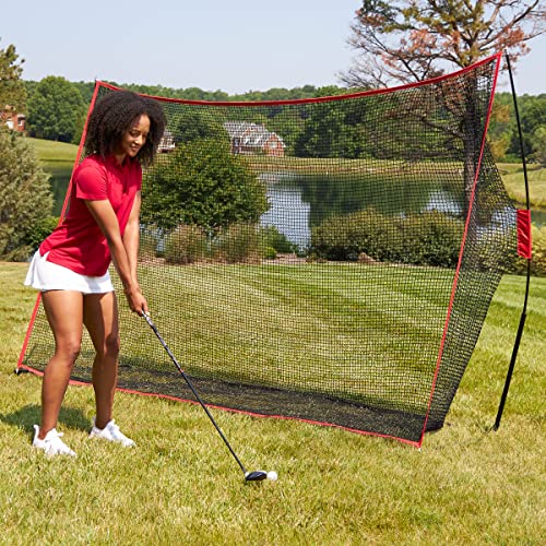 Wakeman 10x7 Heavy-Duty Golf Training Net with Frame
