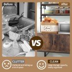 soleim Bread Storage Bin, Bread Storage for Countertop Burlap Bread Basket Organizer Bread, Rolls and Snack Bin for Kitchen Organization