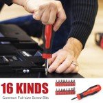 SPICIMOMO 38 Pieces Tool Set with Portable Storage Boxes, Basic Home Red Tool Kit for Daily Repairing and Maintenance, Home DIY Tool Kit Set for Office & Garage