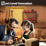 Spampur Power Tool Organizer Wall Mount, 15 Min Fast Assembly & Maximum 100lb load by Heavy Duty Metal,4/6/8 Slots for Cordless Drill, Garage Storage Shelf with Hooks, Suitable for Pegboard/Shed