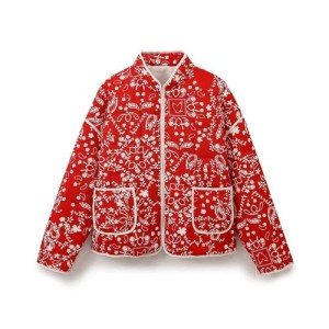 friday black deals 2024 women jackets men friday black deals 2024 Cropped Puffer Jacket for Women Lightweight Floral Printed Open Front Quilted Coat Winter Warm Outwear my orders