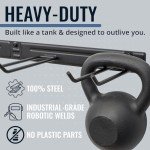 StoreYourBoard BLAT Garage Tool Organizer Wall Mount, Garage Organization and Storage, Shovel & Rake Hangers Garden Yard Tool Rack, Industrial Steel Holds 250 Pounds