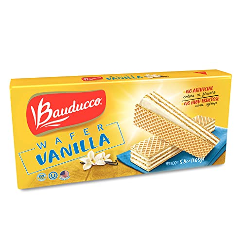 Bauducco Vanilla Wafers - Indulgent Vanilla Cream Layers