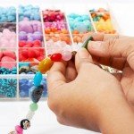 Juvale 3 Pack Bead Storage Organizer Box with 36 Grids and Removable Dividers - Plastic Container Tray for Craft, Jewelry and Earrings