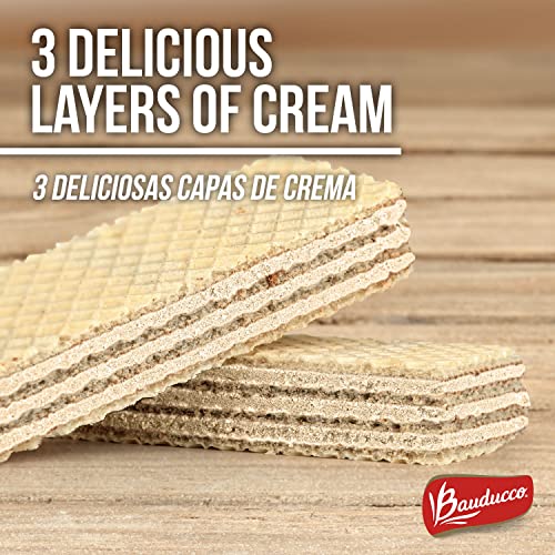 Bauducco Vanilla Wafers - Indulgent Vanilla Cream Layers