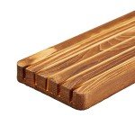 5-Slot Wooden Quilting Ruler Stand and Template Organizer, Sewing Accessories and Supplies 17 x 4 in - Quilting Ruler Holder - Quilting Ruler Rack - Quilting Ruler Template - Quilt Ruler Holder