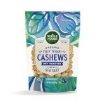 WHOLE FOODS MARKET Organic Dry Roasted Cashews with Sea Salt, 8 OZ
