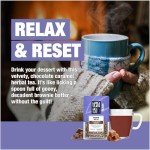 Tiesta Tea - Brownie Batter - Chocolate Caramel Herbal Tea - Loose Leaf Tea Blend - Non-Caffeinated Herbal Tea - Make Hot or Iced Tea Up to 20-25 Cups - 3 oz Resealable Pouch