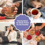 Tiesta Tea - Brownie Batter - Chocolate Caramel Herbal Tea - Loose Leaf Tea Blend - Non-Caffeinated Herbal Tea - Make Hot or Iced Tea Up to 20-25 Cups - 3 oz Resealable Pouch