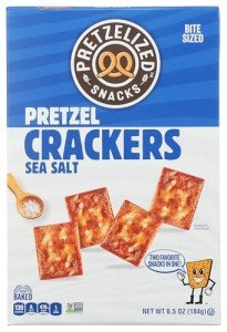 Pretzelized Sea Salt Pretzel Crackers, 6.5 OZ