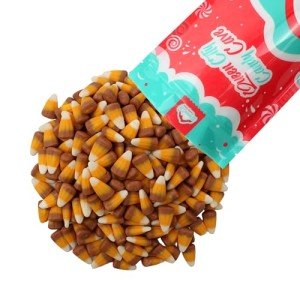 Caramel Candy Corn-Candy Corn Bulk-Fall and Thanksgiving Candy Corn Autumn Mix, Rich Caramel Flavored Harvest Candy Corn, by Queen City Candy Cave (8 Ounce)