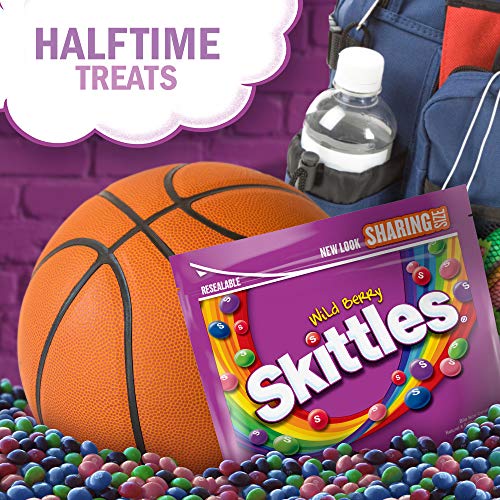 SKITTLES Wild Berry Summer Chewy Candy, Sharing Size, 15.6 oz Bag