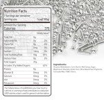 Silver Pearl Rods Star Sprinkles, Mix Size Candy, 130g/4.58oz, Pearl Sprinkles for Cake Decorations, Cupcake Toppers