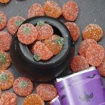 Sour Jelly Pumpkins, 1 Pound Bulk Bag, Firm Candy, Fun Halloween Candy, Halloween Gummies