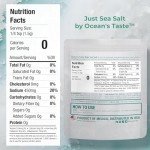 Ocean's Taste Baja Gold Sea Salt, 16oz - 1 LB Baja Gold Mineral Sea Salt, Natural Fine Grain Crystals, Fine Sea Salt, Baja Salt, 30% Less Sodium | Mineral Salt Ideal for Electrolytes Balance, Cooking & Baking | Kosher Salt, Real Salt, Organic Sea Salt Fine.