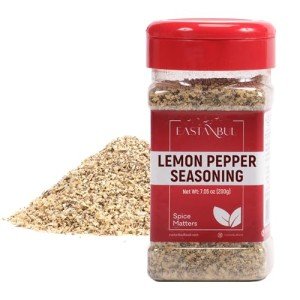 Eastanbul Lemon Pepper Seasoning, 7.05oz, Lemon Pepper, Seasonings and Spices for Cooking, Lemon Pepper Powder, Lemon Powder Seasoning, Gluten Free Lemon Pepper, Non-GMO, No-MSG