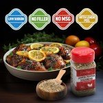 Eastanbul Lemon Pepper Seasoning, 7.05oz, Lemon Pepper, Seasonings and Spices for Cooking, Lemon Pepper Powder, Lemon Powder Seasoning, Gluten Free Lemon Pepper, Non-GMO, No-MSG