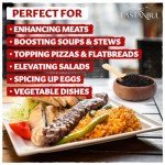 Eastanbul Urfa Biber Pepper, 2.82oz Urfa Pepper Flakes, Turkey Chili Flakes, From Unique Spices of Urfa Chili Flakes AKA Isot, Mild-Moderately Hot Pepper Flakes, Special Pul Biber, Urfa Pepper Spice