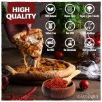 Eastanbul Aleppo Pepper Flakes, 2.82oz Pure Aleppo Pepper Ground from Turkey, Pul Biber for Mediterranean & Middle Eastern Dishes, Crushed Aleppo Pepper Seasoning, Turkish Red Pepper Flakes