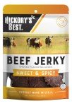 Hickory's Best Sweet & Spicy Soft and Tender Beef Jerky| 3 oz (Pack of 1) | USA Made | High Protein | Low Fat | Zero Trans Fat | No Preservatives | No MSG | No Nitrites | Resealable Bag