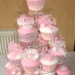 24 Pack Oh Babies Cupcake Toppers with Glitter Heart Baby Shower Cupcake Picks Celebrating Kids Birthday Baby Shower Party Cake Decorations Pink