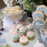 24 Pack Oh Babies Cupcake Toppers with Glitter Heart Baby Shower Cupcake Picks Celebrating Kids Birthday Baby Shower Party Cake Decorations Pink