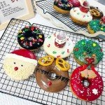 Sentovac Christmas Tree Sprinkle Santa Claus Snowfake Peals Mix Red Green Sprinkles Edible for Cake Decorating Cookie Cupcake Topper Baking Decorations Halloween Christmas Supplies