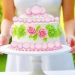 PEOVLVN 20 Pcs Ball Cake Topper, 4 Sizes Pink Balls for Cake Decorating Cake Toppers Happy Birthday DIY Cake Insert Topper Ball Cake Picks for Wedding Anniversary Birthday Cake Decorations (Pink)