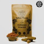 Sci-spic Indian Masala Turmeric Powder, 7.05 oz (200 g) | Vegan | anti-inflammatory and anti-oxidant | Made from Raw Turmeric roots | Resealable stand up Pouch