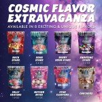 Cosmic Freeze Chuckers Freeze Dried Candy, Crunchy Freeze Dry Candy for Mix-In Snacks Candy Freeze Dried, Gluten-Free, Made in USA, 1.0 Oz