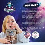 Cosmic Freeze Chuckers Freeze Dried Candy, Crunchy Freeze Dry Candy for Mix-In Snacks Candy Freeze Dried, Gluten-Free, Made in USA, 1.0 Oz