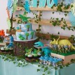 25 Pack Dinosaur Cupcake Toppers Glitter 3 Rex Roar Dinosaur Cupcake Picks Three Years Old Dino Theme Baby Shower Third Birthday Party Cake Decorations Supplies Green