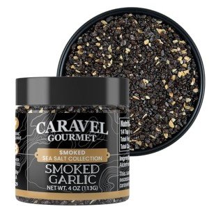 Smoked Garlic Sea Salt - 4 oz Jar