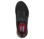 Skechers Women's Squad Sr Food Service Shoe, Black, 7.5