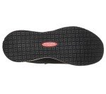 Skechers Women's Squad Sr Food Service Shoe, Black, 7.5