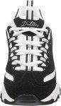 Skechers Women's D'Lites-Me Time Sneaker, Black/White, 8.5 W US