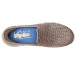 Skechers Women's Hands Free Slip-Ins Go Walk Flex-Relish Sneaker, Taupe/Blue, 6.5 Wide