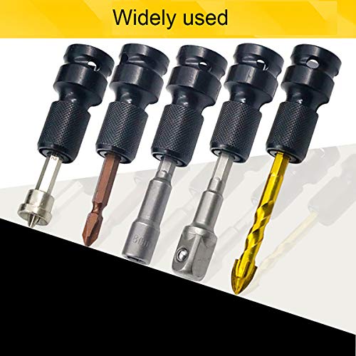 1/2 inch Square Drive to 1/4 inch Hex Socket Adapter